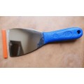 stainless steel stucco knife with polyglass blade